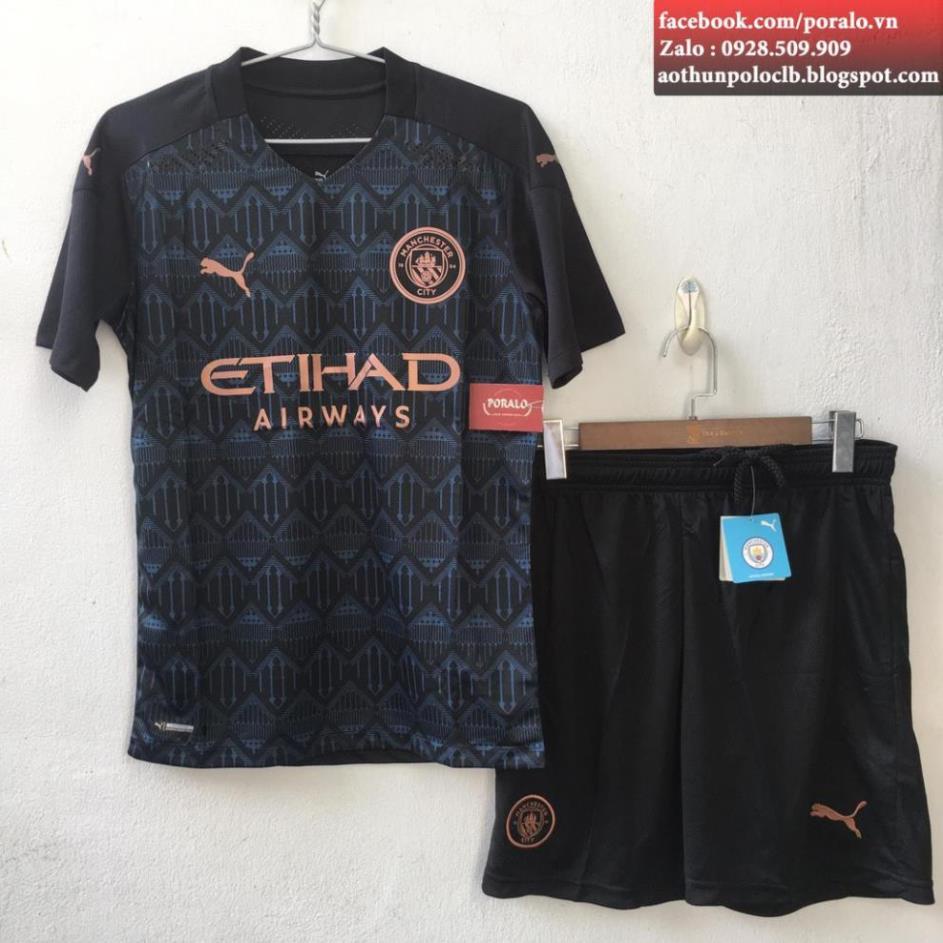 6/6 ÁO ĐẤU MAN CITY SÂN KHÁCH 2020/21 - MÃ SP : AD_MC2021_AWAY_SF * !