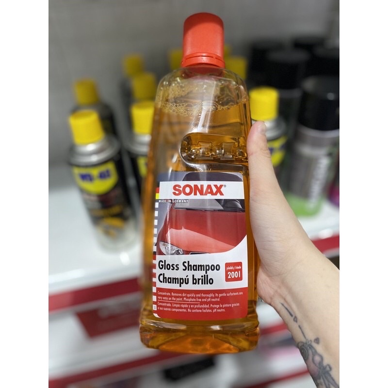 Sonax Nước rửa xe tạo nhiều bọt loại 1 lít.