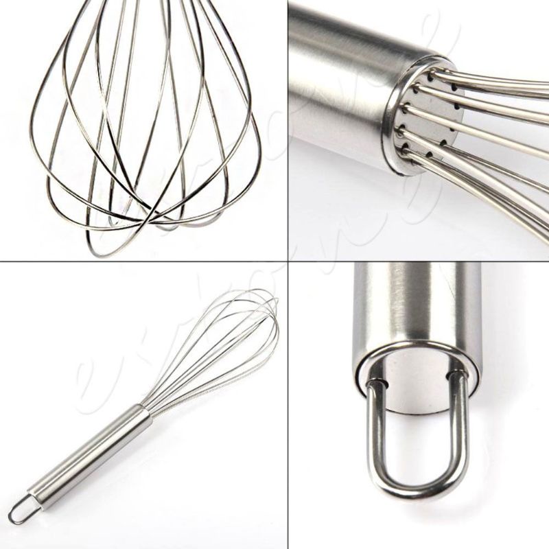 Dụng Cụ Đánh Trứng Bằng Thép Không Gỉ Mới