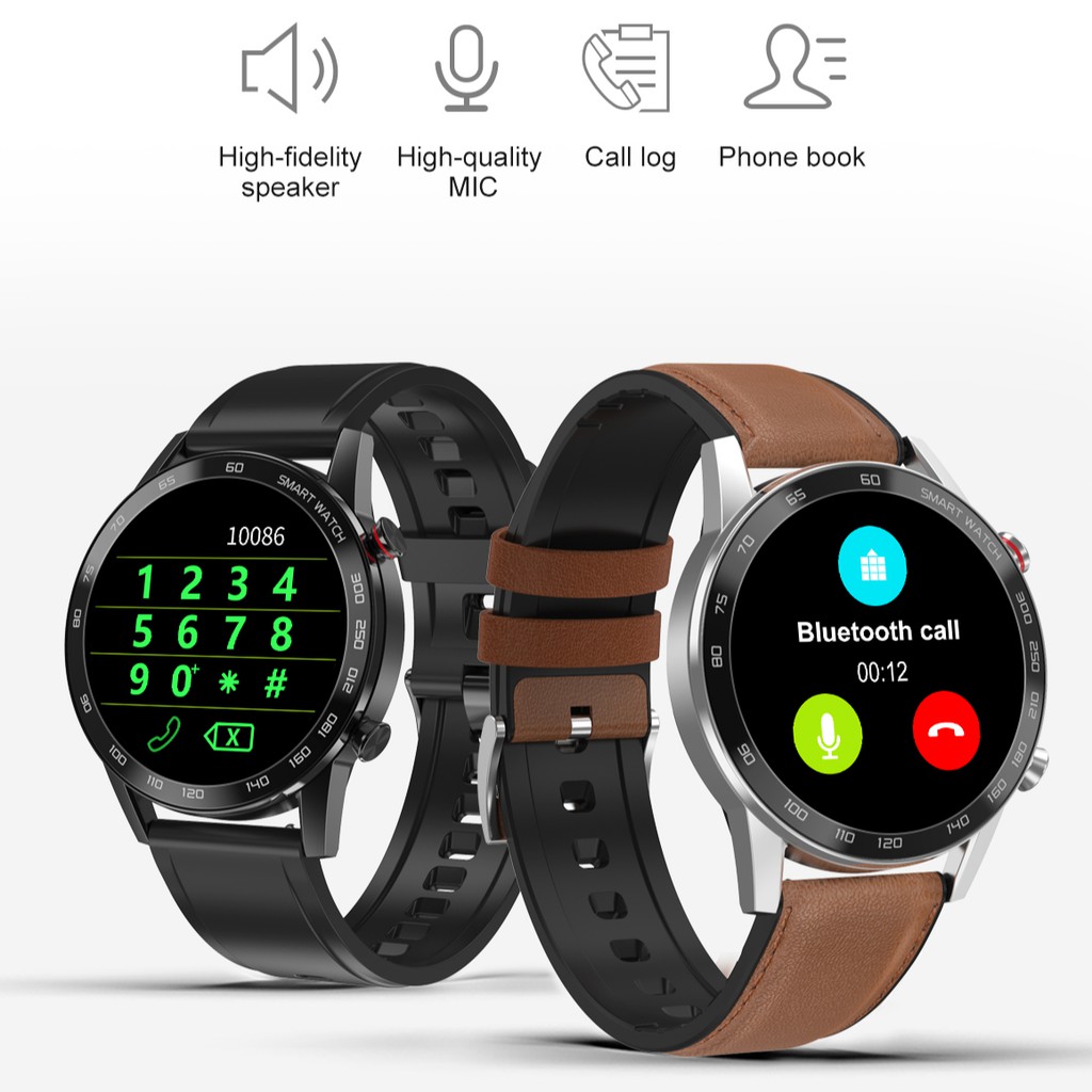 Utelite DT95 Bluetooth Smart Watch Waterproof IP68 Heart Rate Notification Message