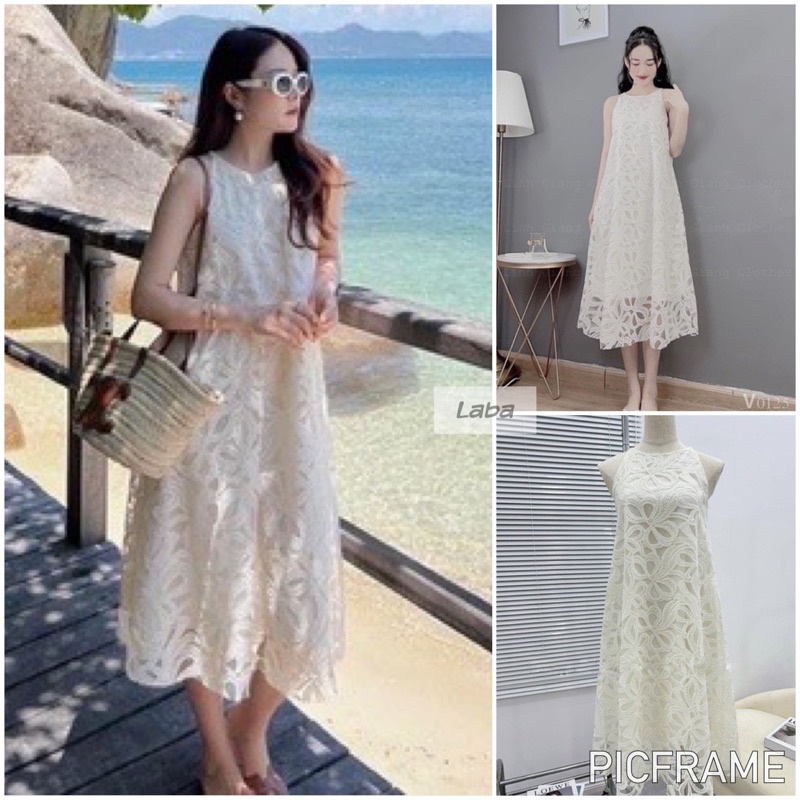 Đầm Maxi 2 Lớp Ren Độc Lạ Sang Chảnh Cực Kỳ