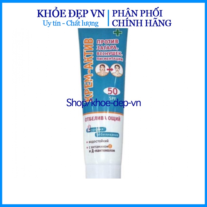 Kem chống nắng của Nga sáng da 2 tone SPF45 – Tuýp 100ml