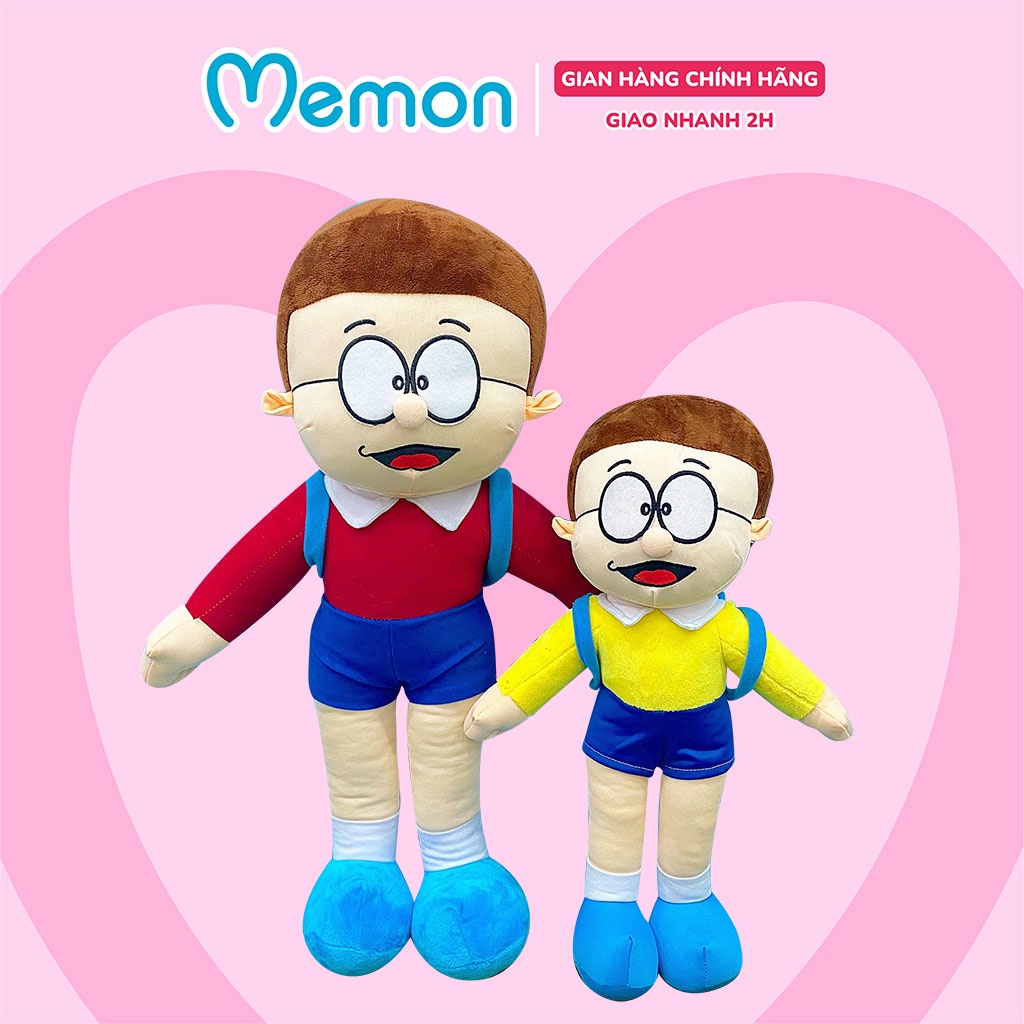 Gấu bông Nobita Trong Phim Hoạt Hình Doraemon Cao Cấp Memon