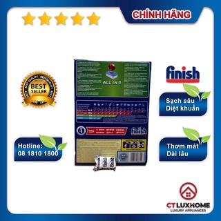 1 Viên rời rửa chén bát Finish All In One - Hàng chính hãng