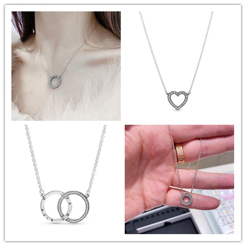 Vòng Cổ Choker Mặt Trái Tim Đôi Đính Đá Lấp Lánh Thời Trang Hàn Quốc