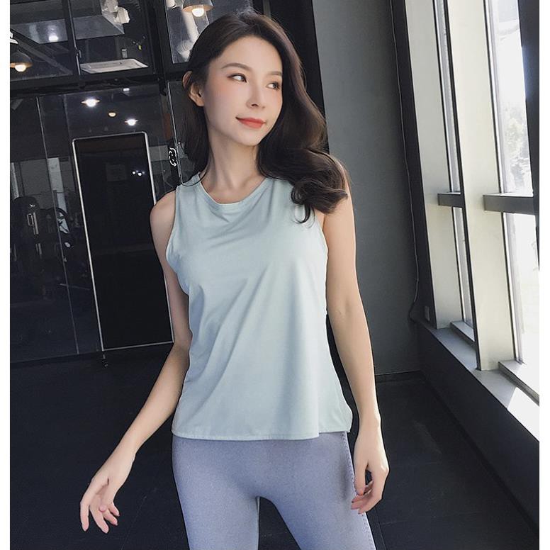 [EMMA] Áo Tập Gym Nữ [TANKTOP] Đắp Chéo Đan Lưng [ĐỒ TẬP]