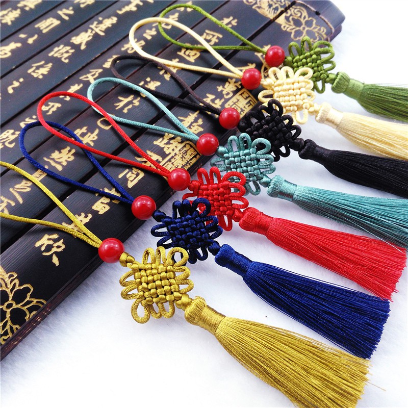 Đồng tâm tua rua treo điện thoại treo trang trí dây tuyến đồng tâm cổ trang