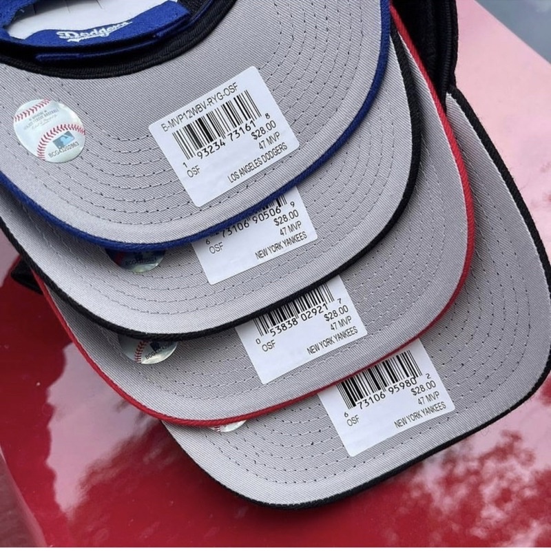 Nón kết lưỡi trai MLB '47 Brands nhiều màu - CHÍNH HÃNG