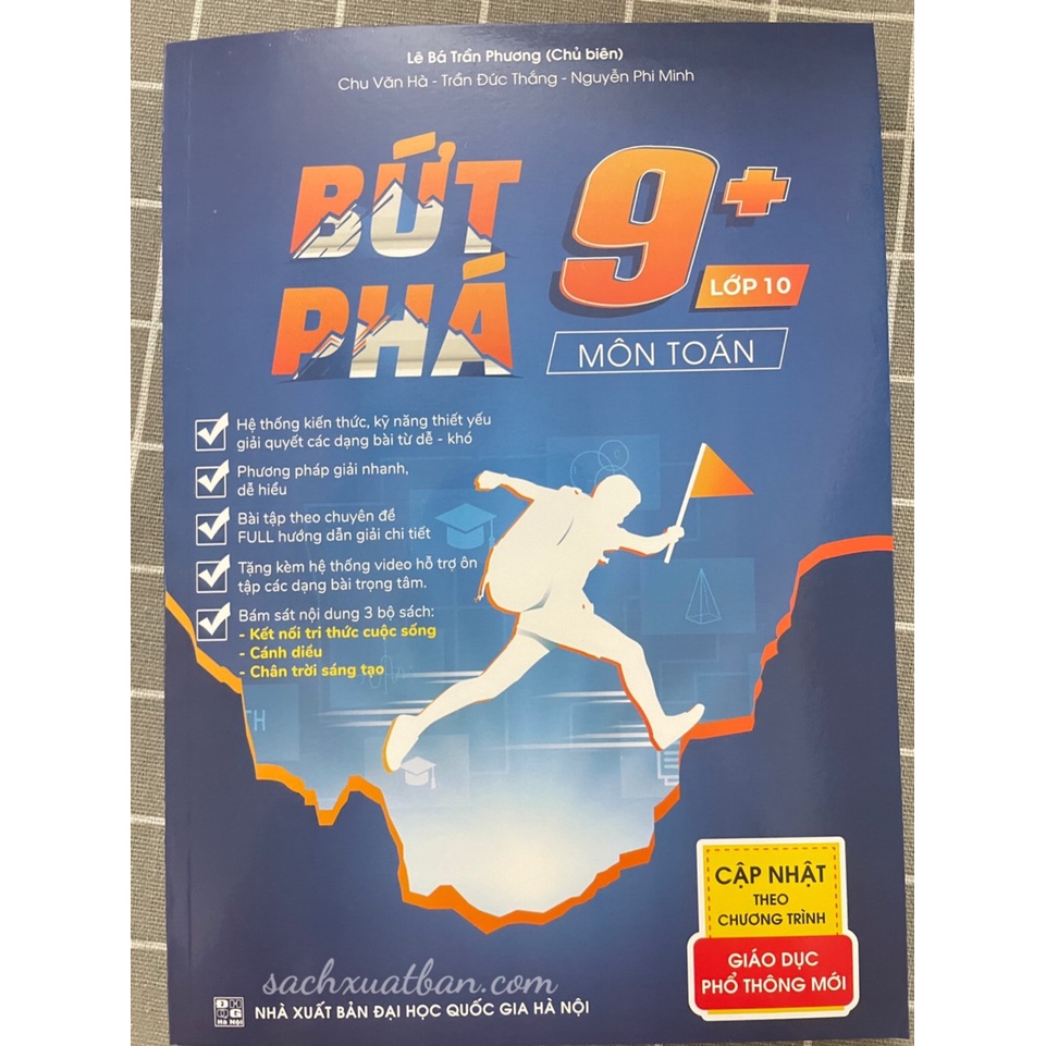 Sách Bứt phá 9+ môn Toán lớp 10