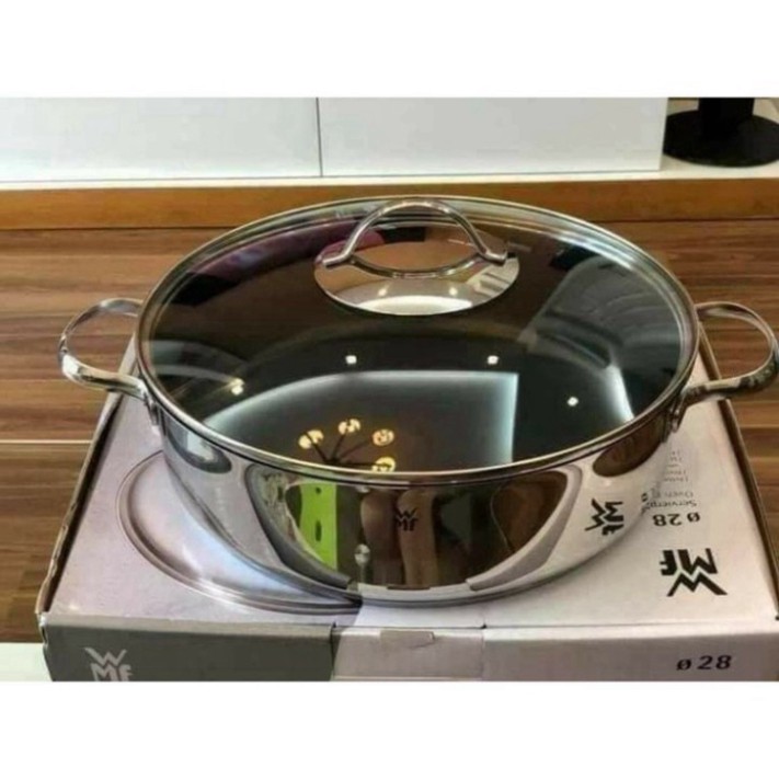 Nồi chảo WMF 28cm, NHẬP KHẨU TỪ ĐỨC, BẢO HÀNH 12 THÁNG
