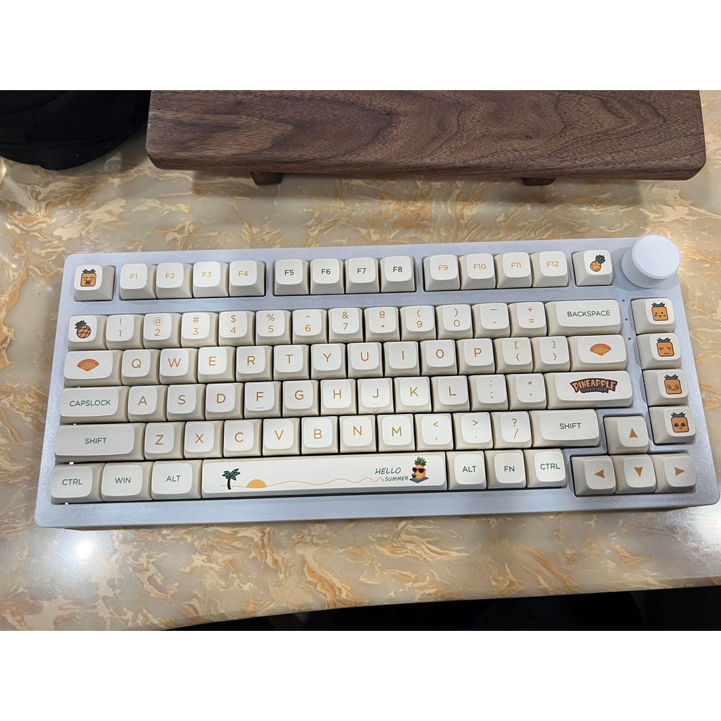 Bộ keycap PBT nút bàn phím cơ profile XDA Ice Cream, Macaroon ... phù hợp nhiều loại bàn phím
