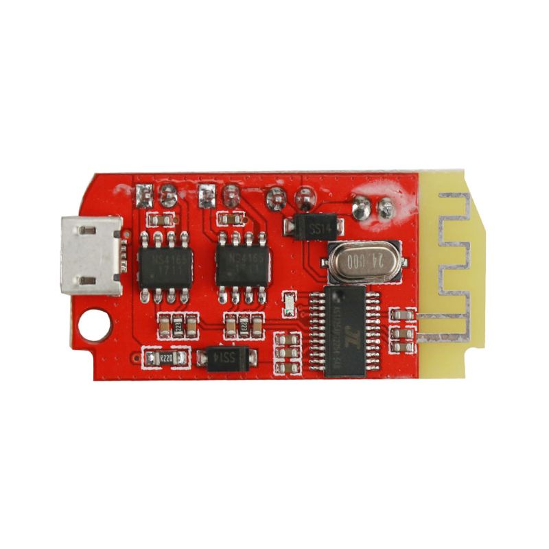 Bảng mạch khuếch đại âm thanh nổi tương thích bluetooth mini CT14 5.0 5W nguồn 5V kết nối cổng sạc USB tự làm loa DIY