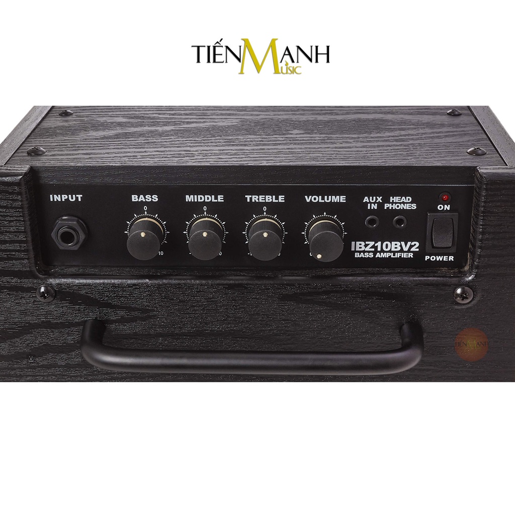 [Chính Hãng] Ampli Đàn Guitar Bass Ibanez IBZ10BV2 (10W) - Amply Ghita Combo Loa Amplifier IBZ
