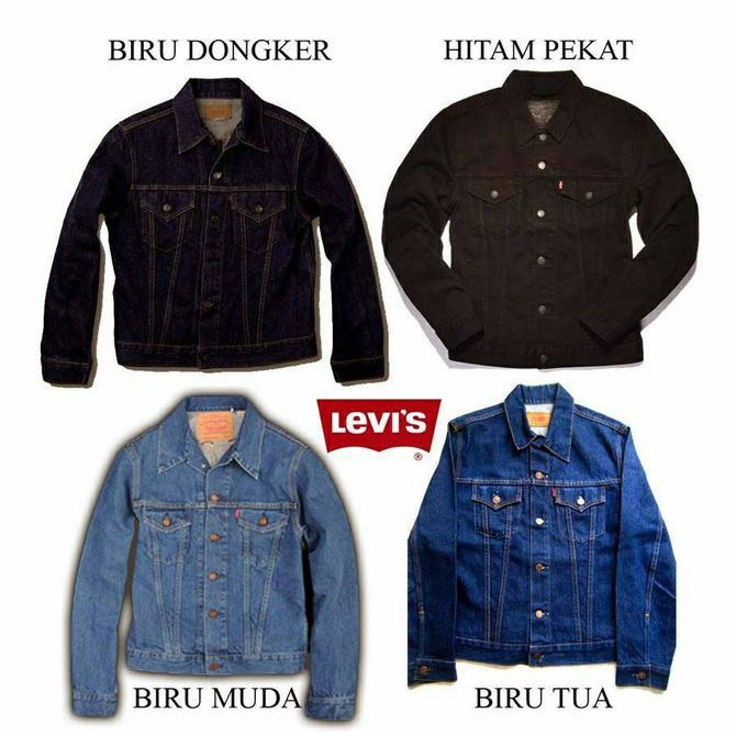 Áo Khoác Jean Màu Xanh Nhạt Wmg6 Levis / Levis / Levis / Levi 's - Xl U7Km