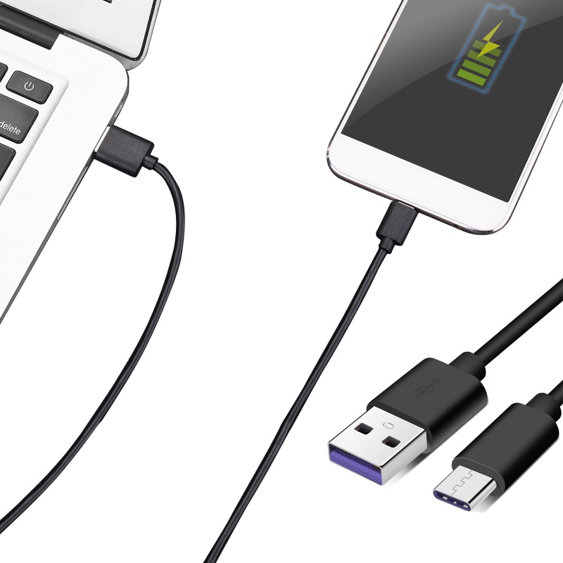 Dây Cáp Sạc Nhanh LI 5A USB Type C Tương Thích Với HuaWei Mate 40 50