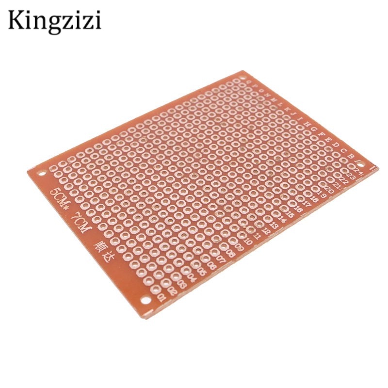 Bảng mạch PCB thông dụng DIY nguyên bản kích thước 5 x 7 cm