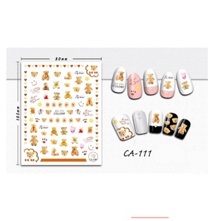 sticker gấu teddy mẫu mới hot hit