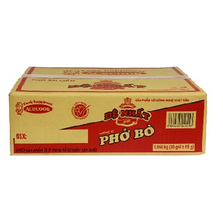 Thùng Phở Bò Đệ Nhất Acecook (30 gói x 65g)