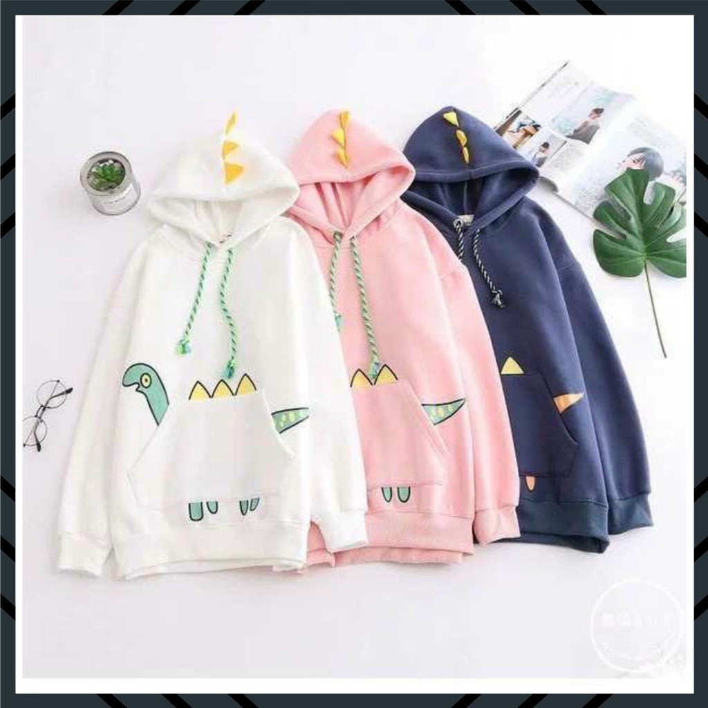 ÁO HOODIE NỬ TÚI BỤNG FROM RỘNG CHẤT LIỆU VẢI TỐT 1 SIZE DƯỚI 65KG MẶC VỪA | BigBuy360 - bigbuy360.vn