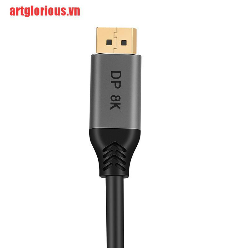 【artglorious】8K 4K HDR 165Hz 60Hz DP Cable Displayport 1.4 Cable  Cable DP to D