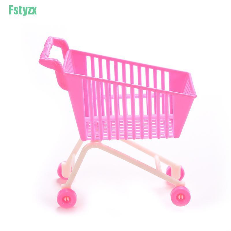 fstyzx 1 X Shopping Cart for Barbie Classic Toys Trolleys for Kids Girls Birthday Gift