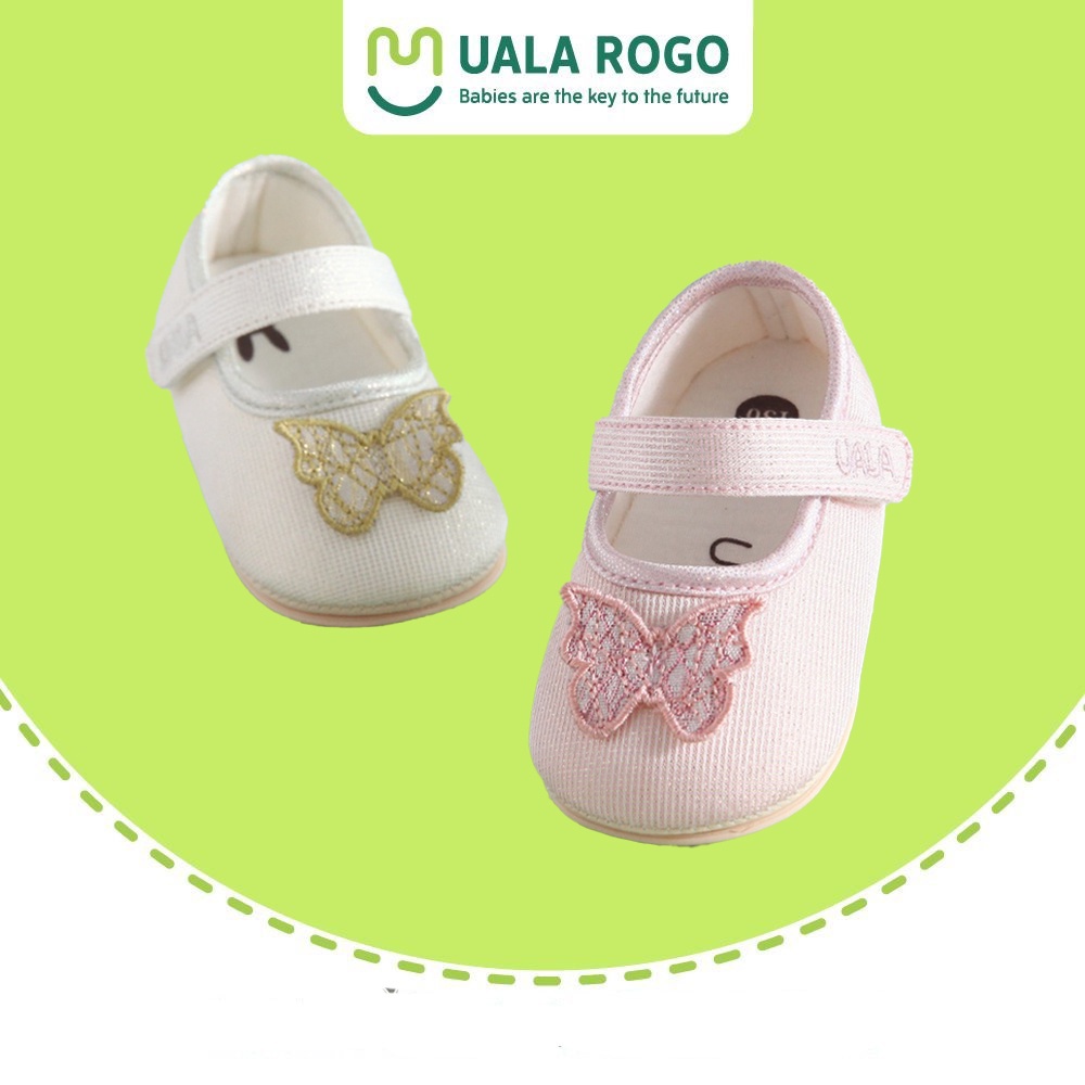 Giày tập đi Uala Rogo hình con vật đế cao su chống trượt cho bé dưới 3 tuổi UR5506 đủ màu - Bu Bình Dương - Mebistore