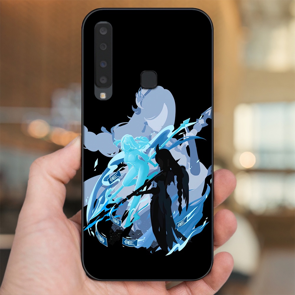 Ốp lưng Samsung A9 2018 viền đen in hình Shenhe Genshin Impact