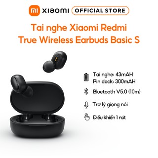 Tai nghe True Wireless Xiaomi Redmi Airbuds Basic - Hàng chính hãng - Bảo hành 12 tháng