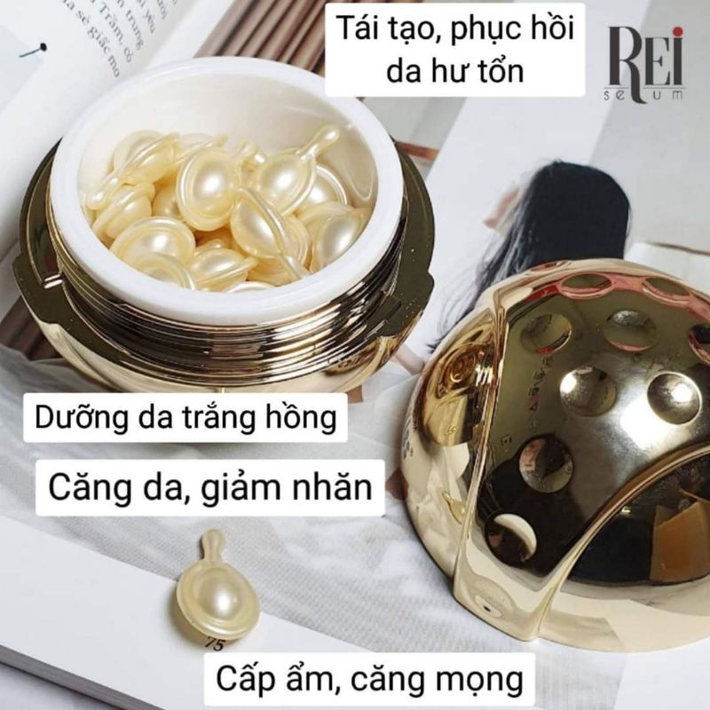 Tinh chất tế bào gốc REI Serum T’s Kiss Nhật Bản - hộp 30 viên