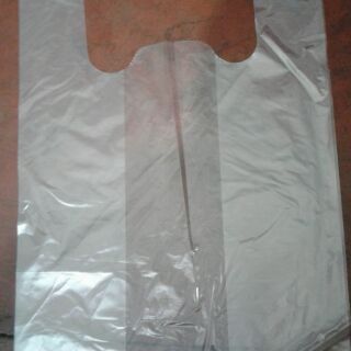 Túi xốp zin trắng 2 quai (loại 1)