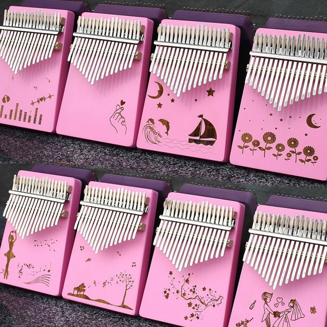 [CÓ SẴN] Đàn kalimba 17 phím gỗ nguyên khối Mahagony GE8CKO000021- PHẦN 1 ( CÒN TIẾP PHẦN 2)