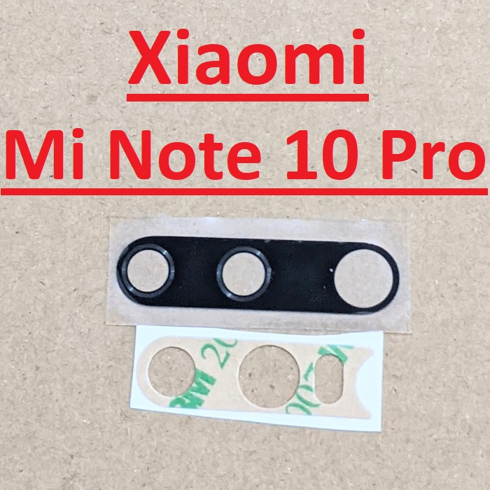 Mặt Kính Camera Sau Xiaomi Mi Note 10 Pro Dành Để Thay Thế Kính Camera Trầy, Vỡ, Bể Linh Kiện Thay Thế