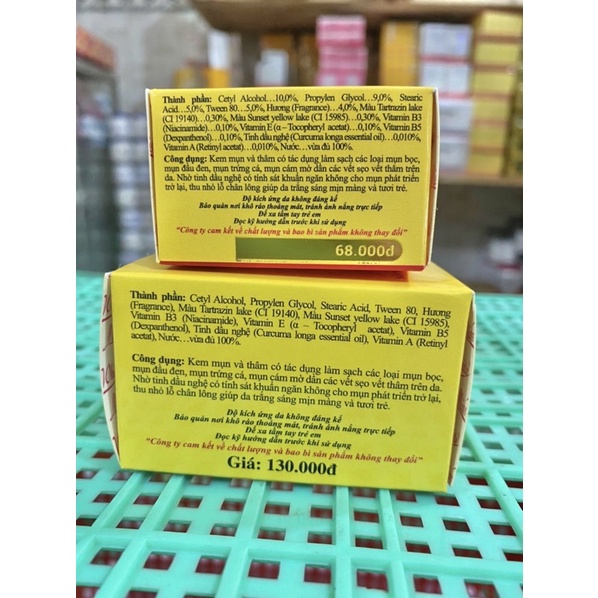 Kem hết mụn-thâm miss..white nghe hủ 6g và 12g