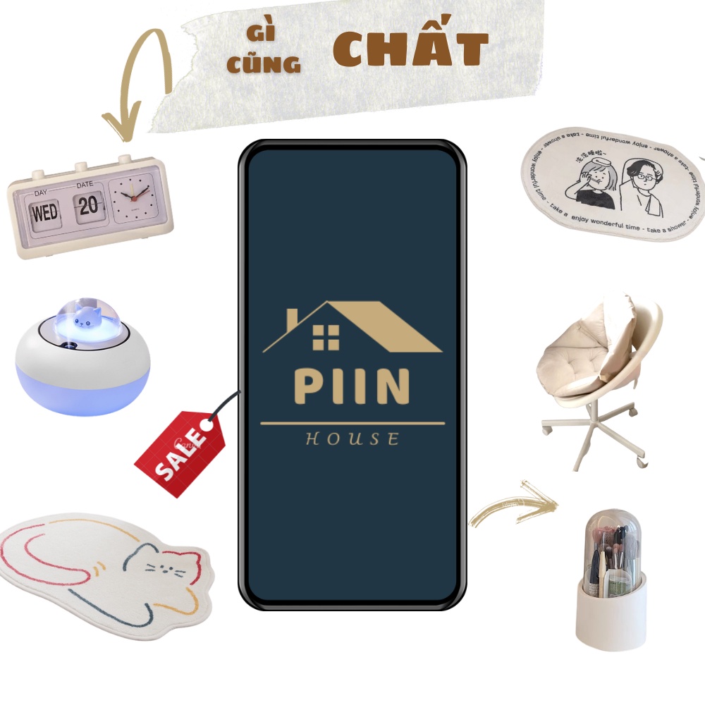 Giá treo khăn gắn tường không cần khoan hoạ tiết hoạt hình dễ thương - PIIN HOUSE
