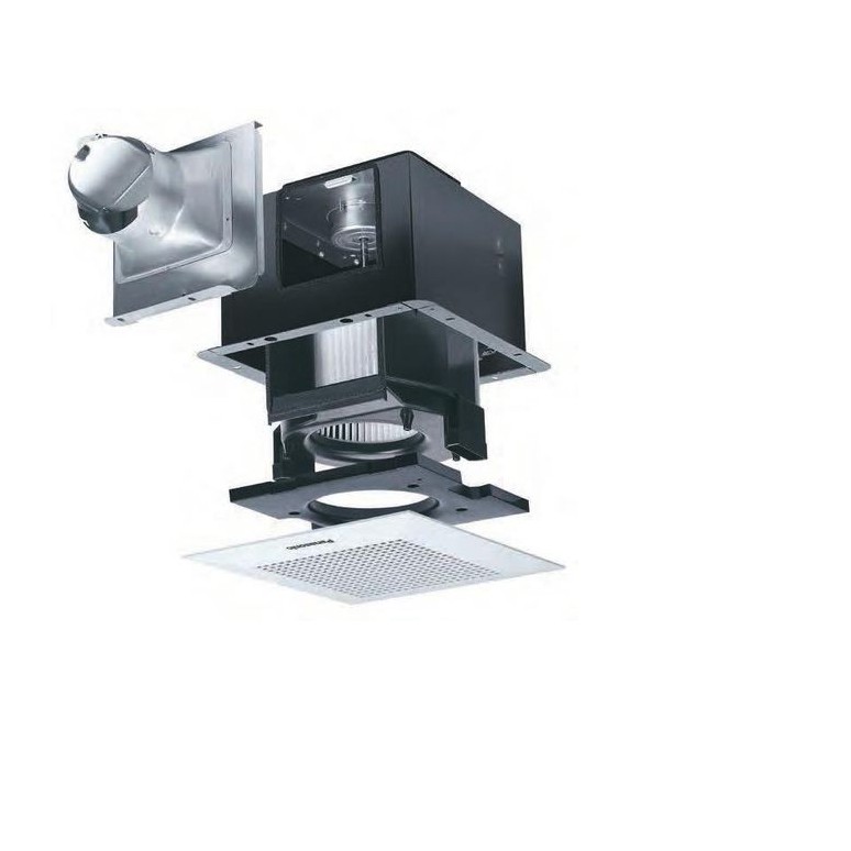 Quạt hút thông gió âm trần Panasonic FV-24CU8 - Khoét lỗ vuông 24cm - Bảo hành 12 tháng