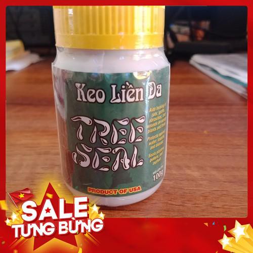 Keo liền da Tree seal liền sẹo vết cắt trên các loại cây thân gỗ 100gr (nắp vàng)