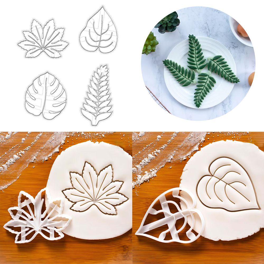 Bộ 4 Khuôn Cắt Bánh Quy / Socola Bằng Thép Không Gỉ