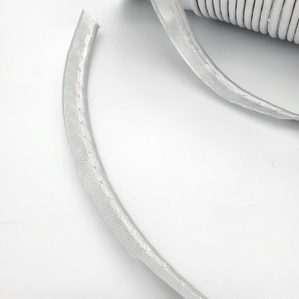 Dây Ruy Băng Da PU Màu Vàng / Bạc Trang Trí Bản Rộng 1.5cm