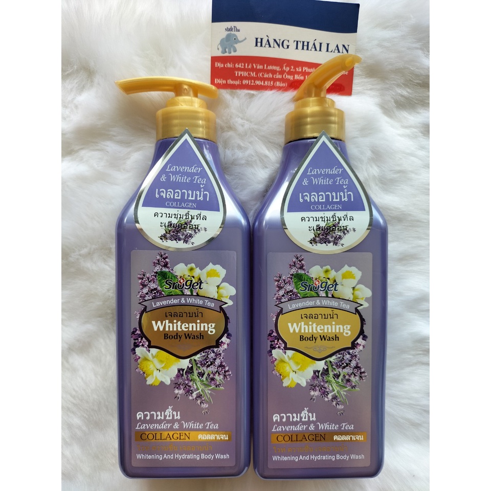 Sữa tắm ngũ sắc Sroget Collagen 550g