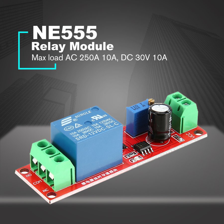 Bảng mạch hẹn giờ chip NE555