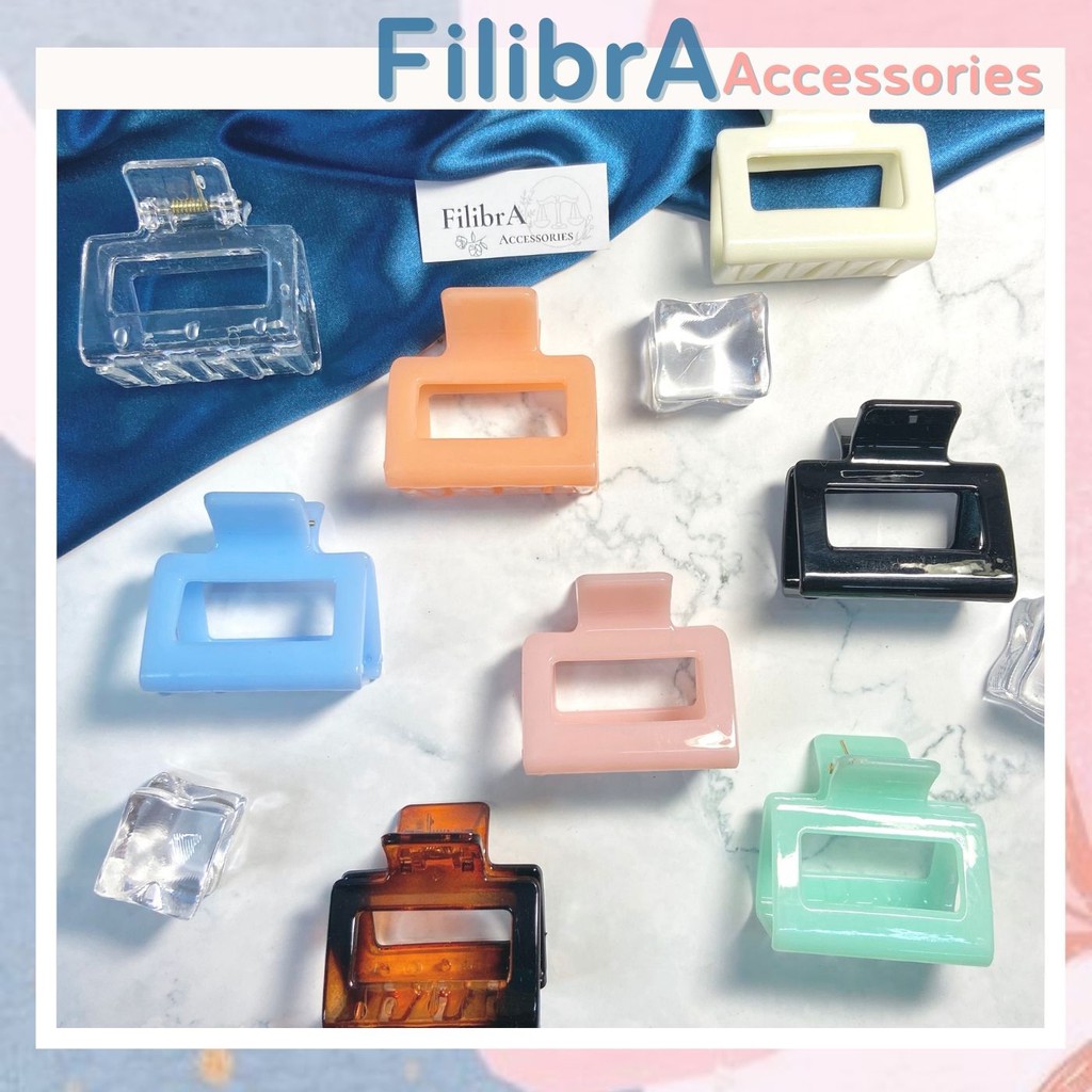 Kẹp tóc nhựa phong cách Hàn Quốc, Phụ kiện thời trang tóc KT001 - FilibraStyle