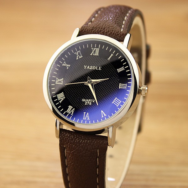 Đồng hồ nữ dây da tổng hợp Yazole YA004 | BigBuy360 - bigbuy360.vn