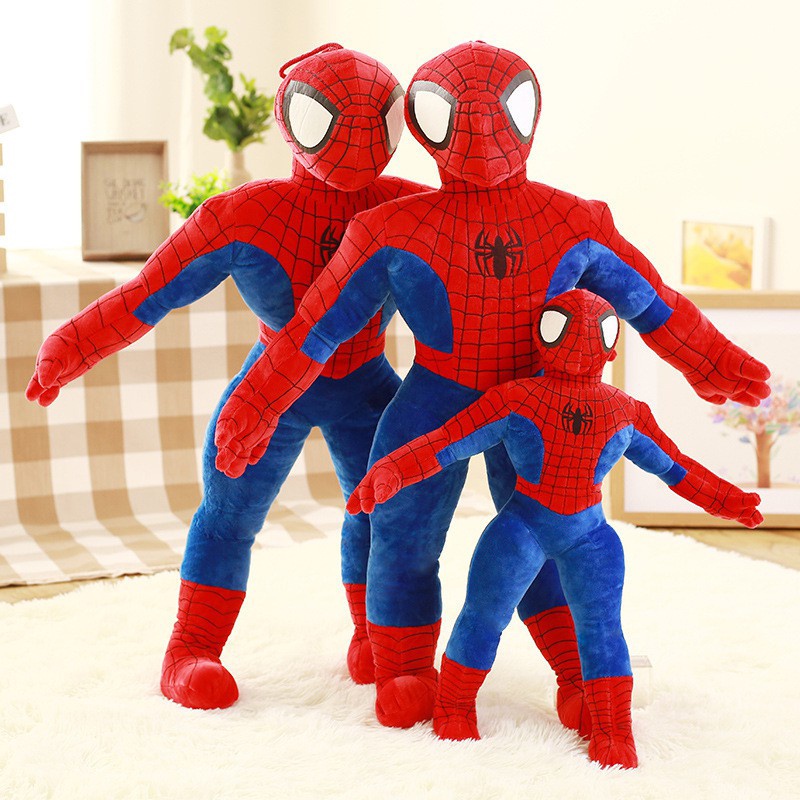 Người Nhện Spider Man Nhồi Bông - Đồ Chơi Thú Nhồi Bông Siêu Nhân Anh Hùng