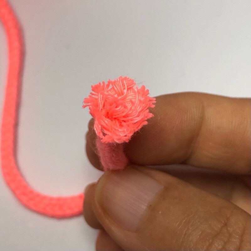 20 mét - Dây Cotton 4mm có lõi oval mền êm tay dùng làm macrame, trang trí, căng lều