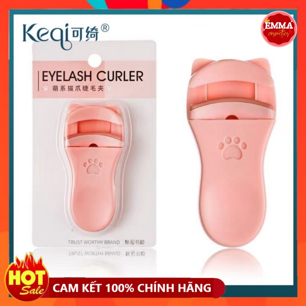 Kẹp Mi Chân Mèo Uốn Cong Mi KEQI Eyelash Curler
