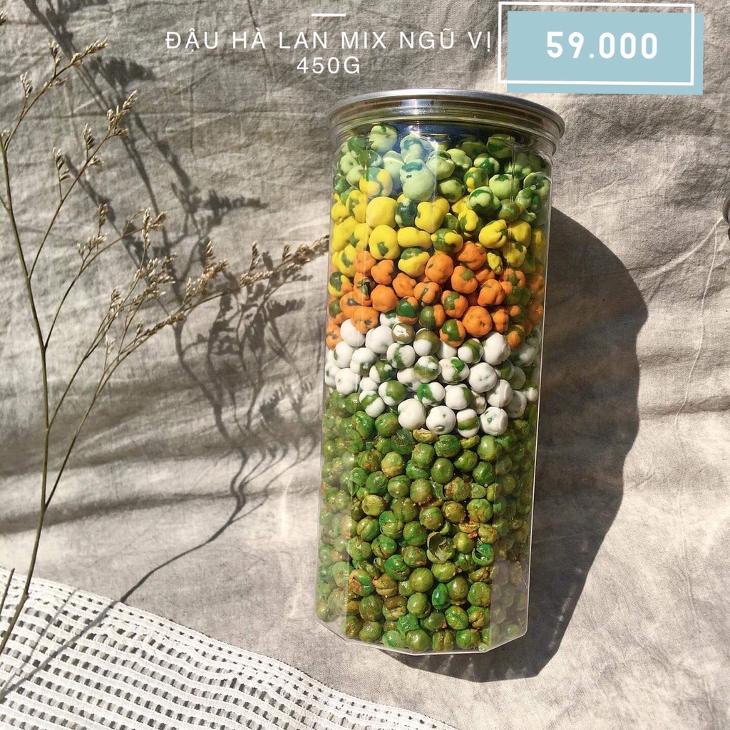 [Ăn vặt MaiMai] Đậu hà lan mix vị 450g