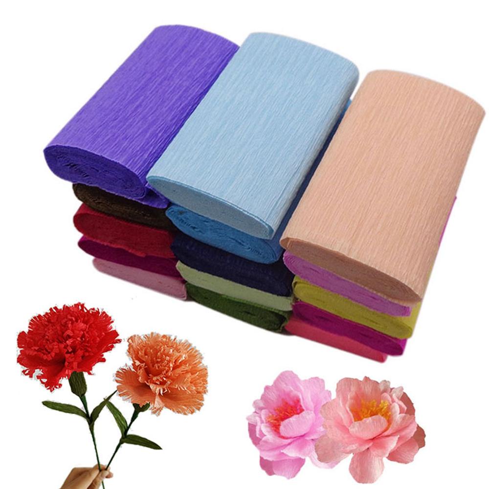 Giấy Crepe Gói Hoa Trang Trí Tiệc Cưới DIY Thanh Lịch