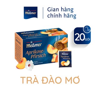 Trà Đào Mơ Túi Lọc/ Apricot Peach Hộp 20 Gói – Trà Messmer Nhập Khẩu Từ Đức
