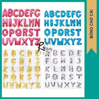 Bóng chữ cái lẻ ghép tên,số tuổi 40cm