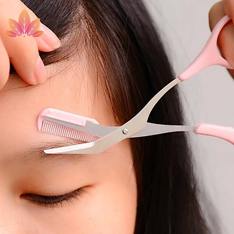 [Hàng mới về] Kéo cắt tỉa lông mày làm đẹp tiện dụng